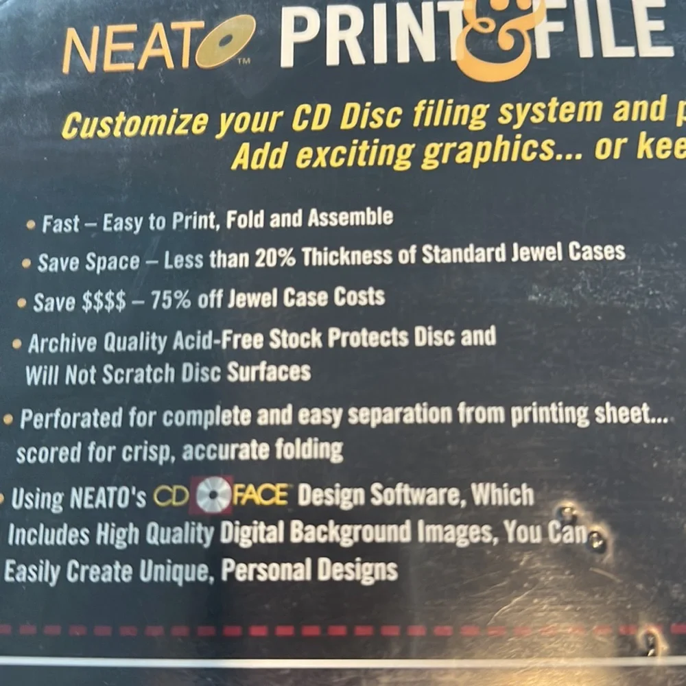 NEATO CD Envelopes